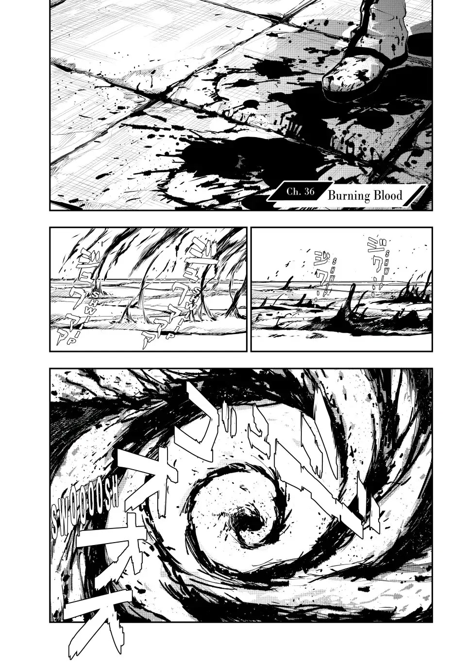 A Court Magician, Who Was Focused On Supportive Magic Because His Allies Were Too Weak, Aims To Become The Strongest After Being Banished Chapter 36 page 1 - Chapter 36: Burning Blood