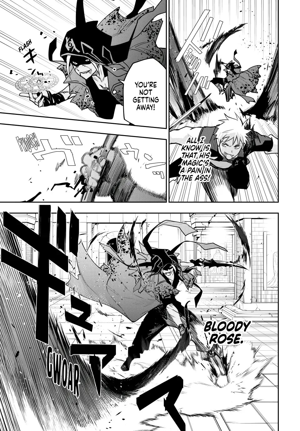 A Court Magician, Who Was Focused On Supportive Magic Because His Allies Were Too Weak, Aims To Become The Strongest After Being Banished Chapter 36 page 11 - Chapter 36: Burning Blood