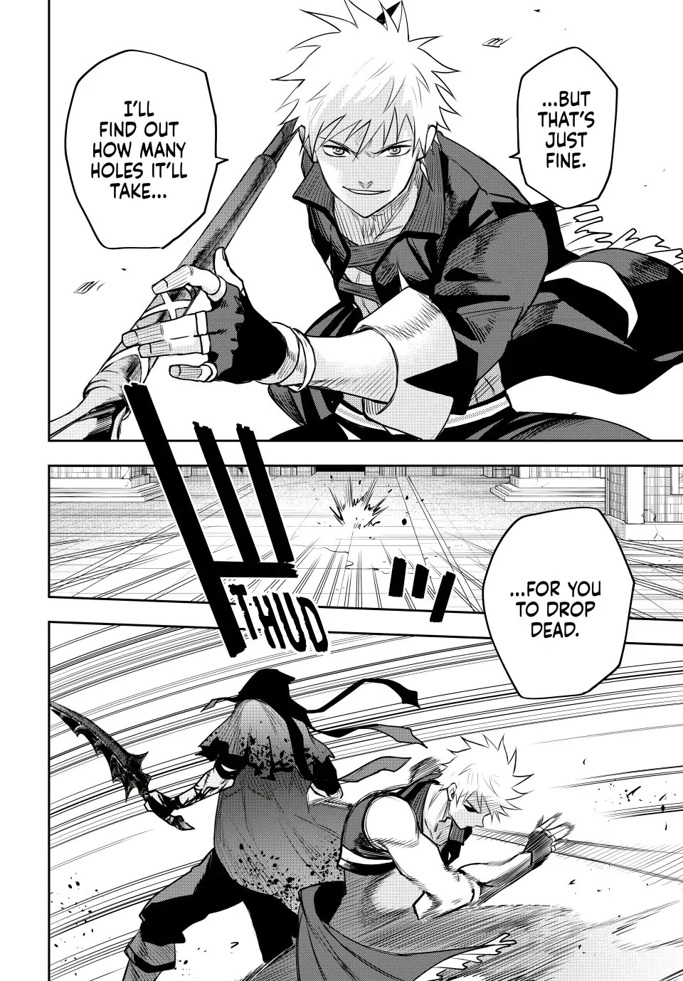 A Court Magician, Who Was Focused On Supportive Magic Because His Allies Were Too Weak, Aims To Become The Strongest After Being Banished Chapter 36 page 4 - Chapter 36: Burning Blood