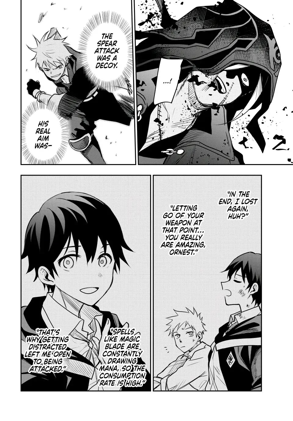 A Court Magician, Who Was Focused On Supportive Magic Because His Allies Were Too Weak, Aims To Become The Strongest After Being Banished Chapter 37 page 12 - Chapter 37: Combat Genius