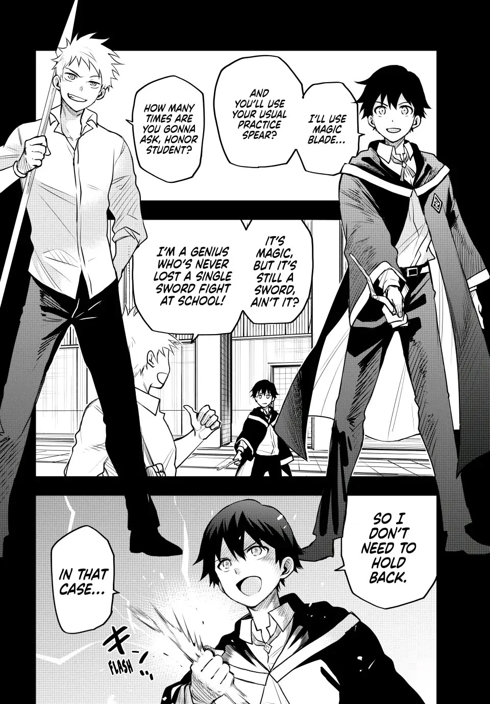 A Court Magician, Who Was Focused On Supportive Magic Because His Allies Were Too Weak, Aims To Become The Strongest After Being Banished Chapter 37 page 2 - Chapter 37: Combat Genius