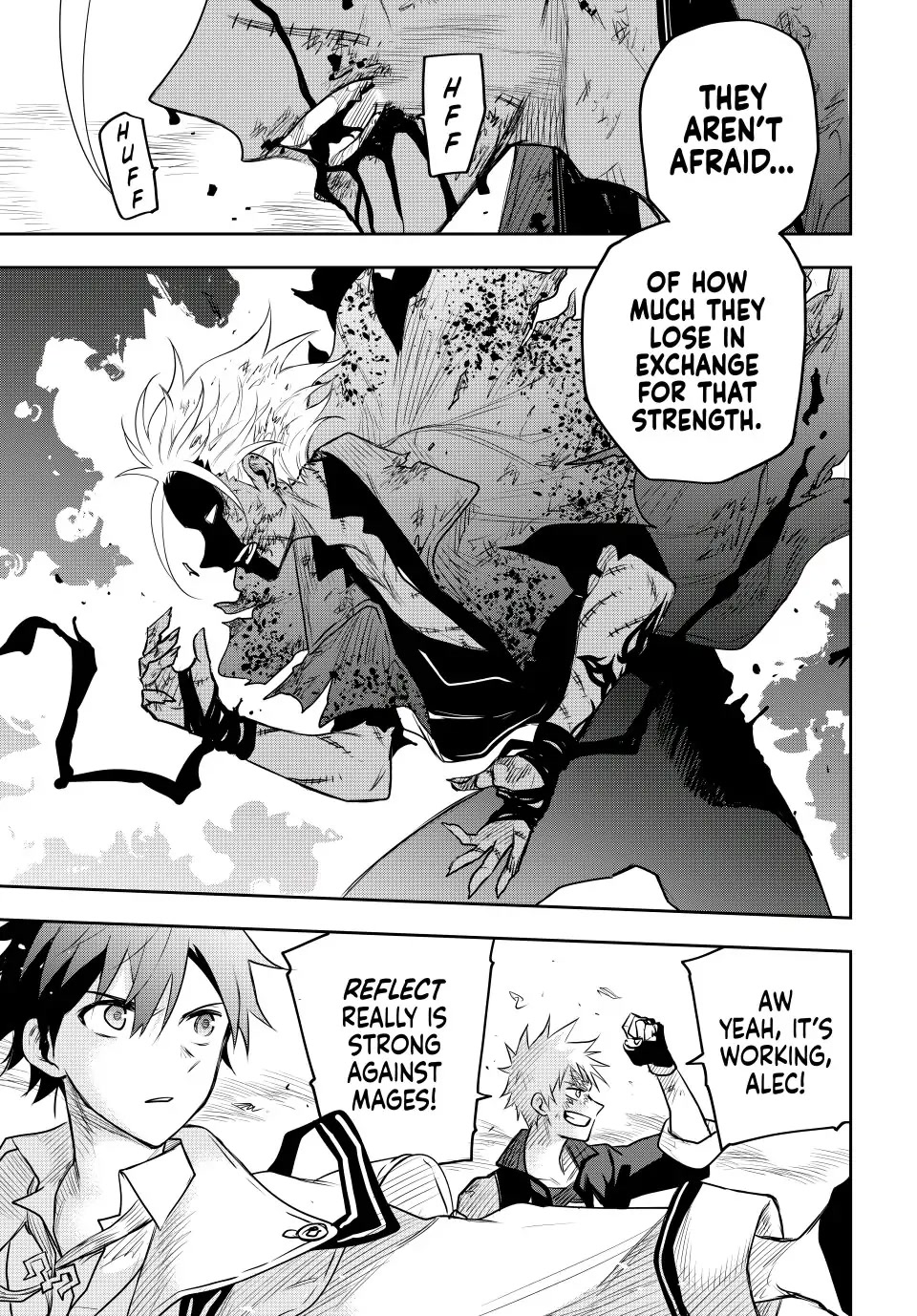 A Court Magician, Who Was Focused On Supportive Magic Because His Allies Were Too Weak, Aims To Become The Strongest After Being Banished Chapter 39 page 3 - Chapter 39: Level of Resolve