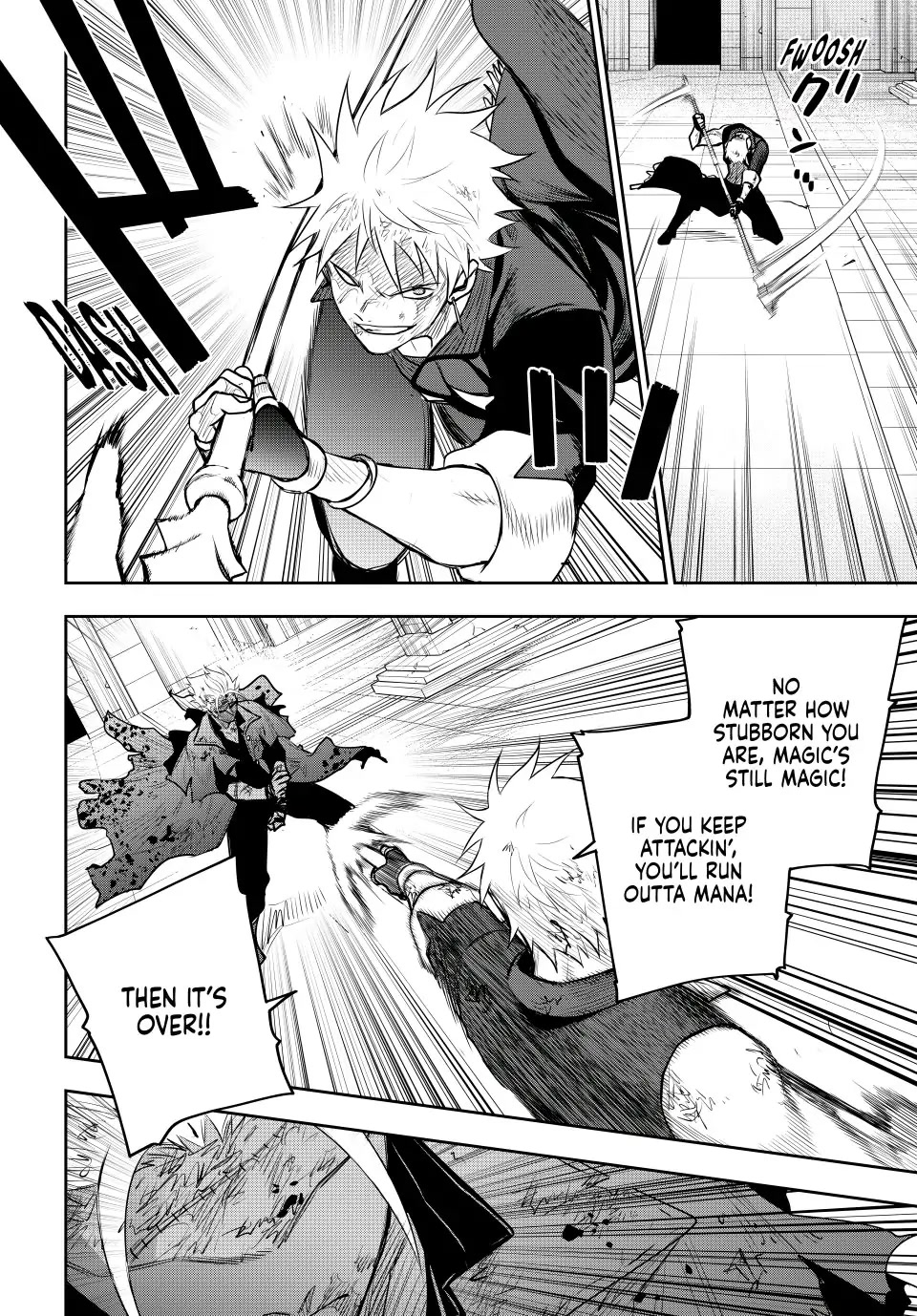 A Court Magician, Who Was Focused On Supportive Magic Because His Allies Were Too Weak, Aims To Become The Strongest After Being Banished Chapter 39 page 4 - Chapter 39: Level of Resolve