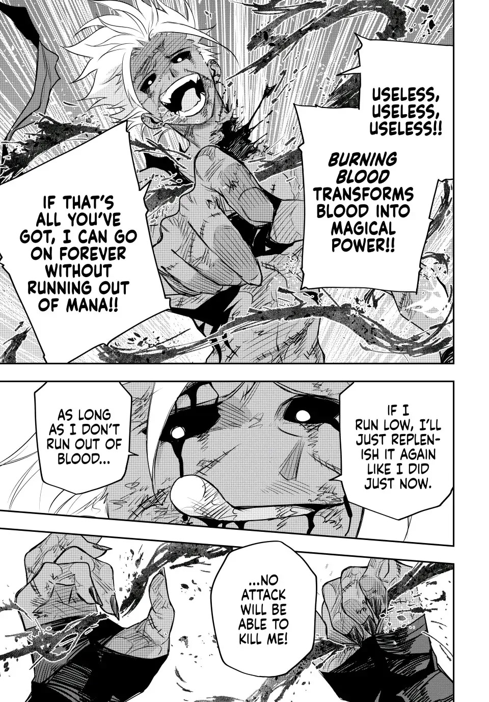 A Court Magician, Who Was Focused On Supportive Magic Because His Allies Were Too Weak, Aims To Become The Strongest After Being Banished Chapter 39 page 9 - Chapter 39: Level of Resolve