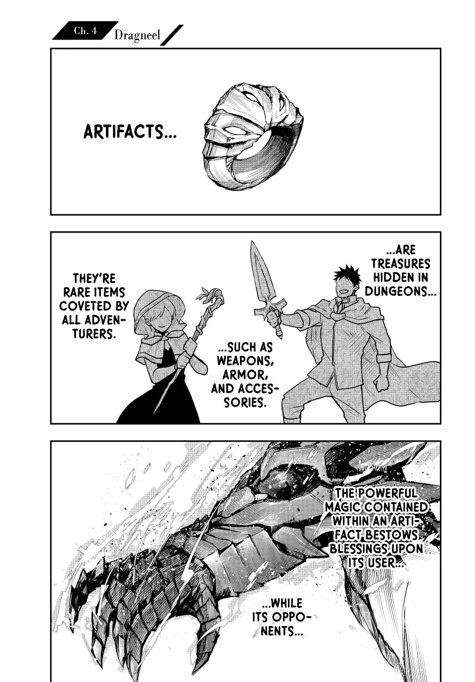 A Court Magician, Who Was Focused On Supportive Magic Because His Allies Were Too Weak, Aims To Become The Strongest After Being Banished Chapter 4 page 1 - Chapter 4: Dragneel