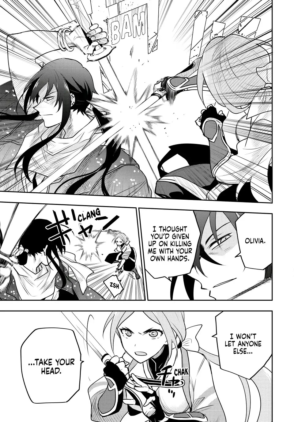 A Court Magician, Who Was Focused On Supportive Magic Because His Allies Were Too Weak, Aims To Become The Strongest After Being Banished Chapter 42 page 14 - Chapter 42: Blademaster