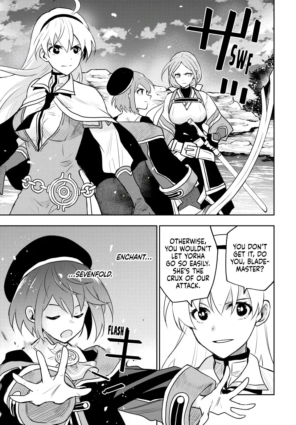 A Court Magician, Who Was Focused On Supportive Magic Because His Allies Were Too Weak, Aims To Become The Strongest After Being Banished Chapter 42 page 7 - Chapter 42: Blademaster