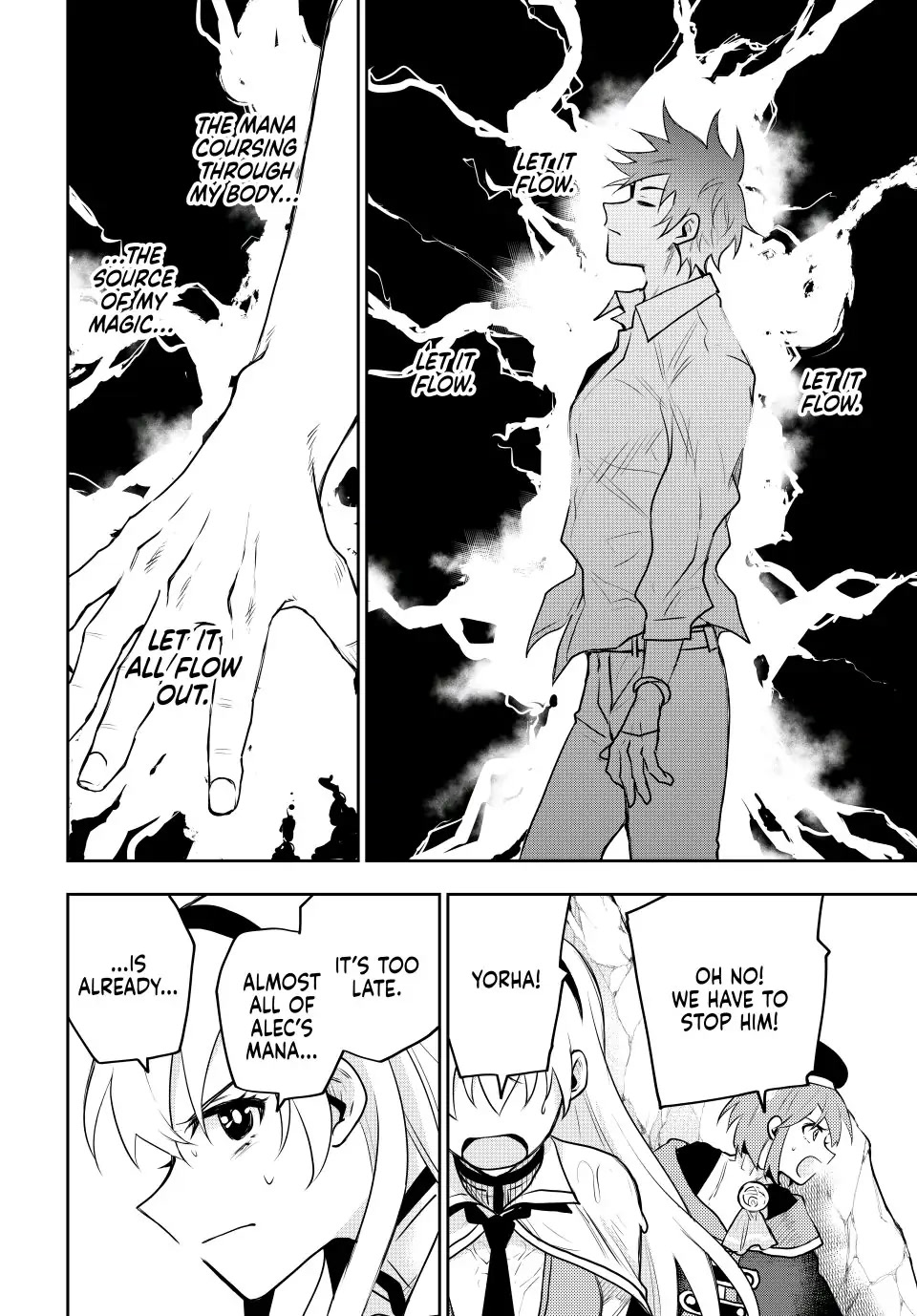 A Court Magician, Who Was Focused On Supportive Magic Because His Allies Were Too Weak, Aims To Become The Strongest After Being Banished Chapter 44 page 16 - Chapter 44: Blademaster vs. Magician