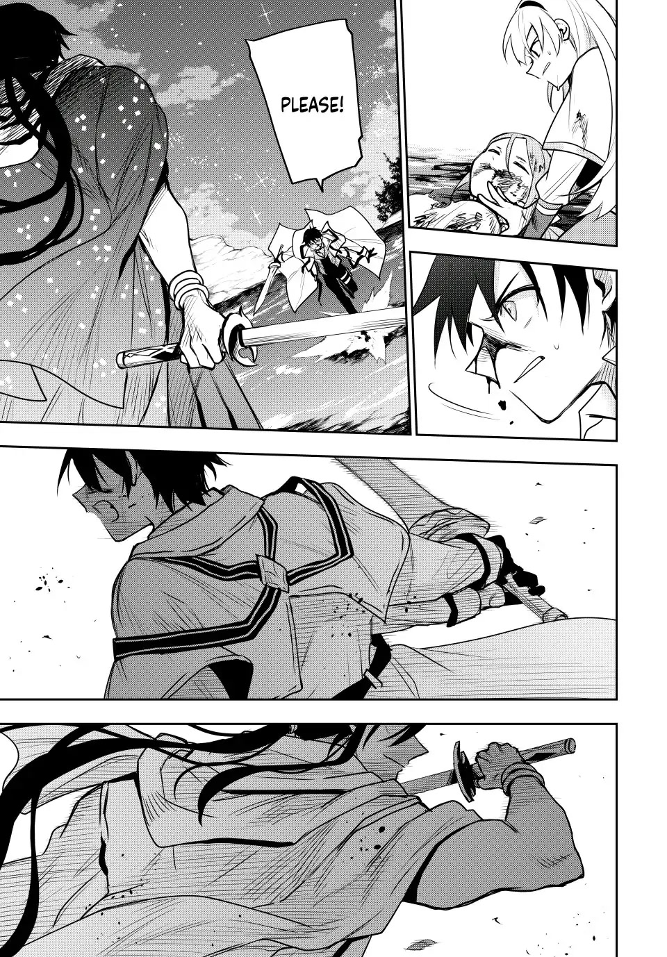 A Court Magician, Who Was Focused On Supportive Magic Because His Allies Were Too Weak, Aims To Become The Strongest After Being Banished Chapter 44 page 3 - Chapter 44: Blademaster vs. Magician