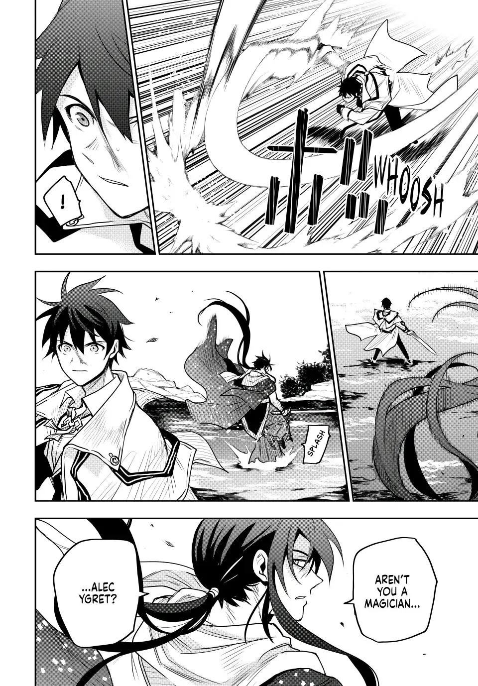 A Court Magician, Who Was Focused On Supportive Magic Because His Allies Were Too Weak, Aims To Become The Strongest After Being Banished Chapter 44 page 6 - Chapter 44: Blademaster vs. Magician