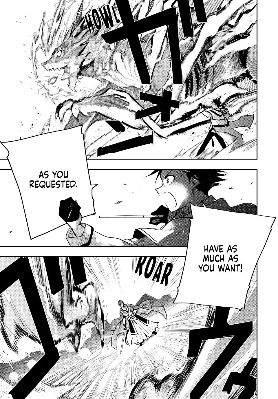 A Court Magician, Who Was Focused On Supportive Magic Because His Allies Were Too Weak, Aims To Become The Strongest After Being Banished Chapter 44 page 9 - Chapter 44: Blademaster vs. Magician