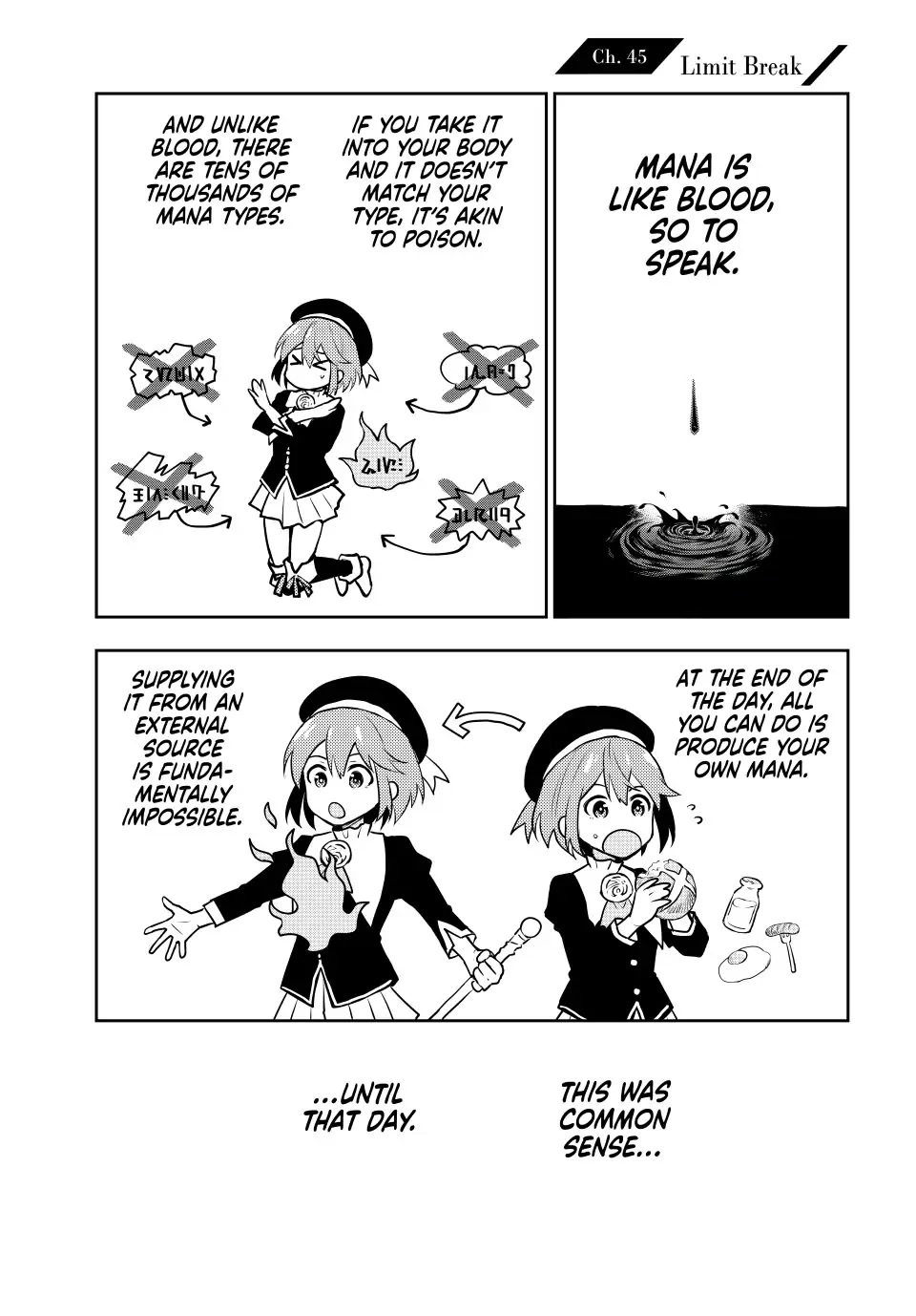 A Court Magician, Who Was Focused On Supportive Magic Because His Allies Were Too Weak, Aims To Become The Strongest After Being Banished Chapter 45 page 1 - Chapter 45: Limit Break
