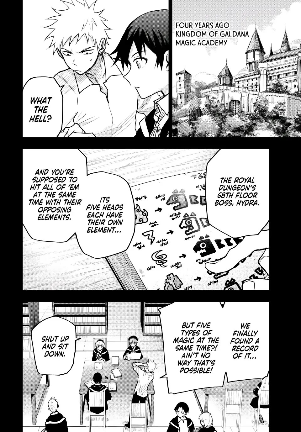 A Court Magician, Who Was Focused On Supportive Magic Because His Allies Were Too Weak, Aims To Become The Strongest After Being Banished Chapter 45 page 2 - Chapter 45: Limit Break