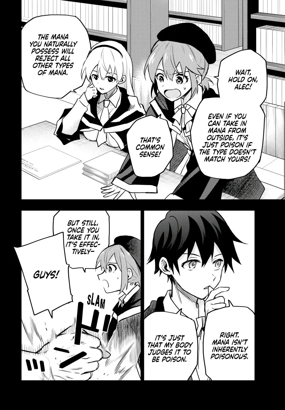 A Court Magician, Who Was Focused On Supportive Magic Because His Allies Were Too Weak, Aims To Become The Strongest After Being Banished Chapter 45 page 6 - Chapter 45: Limit Break