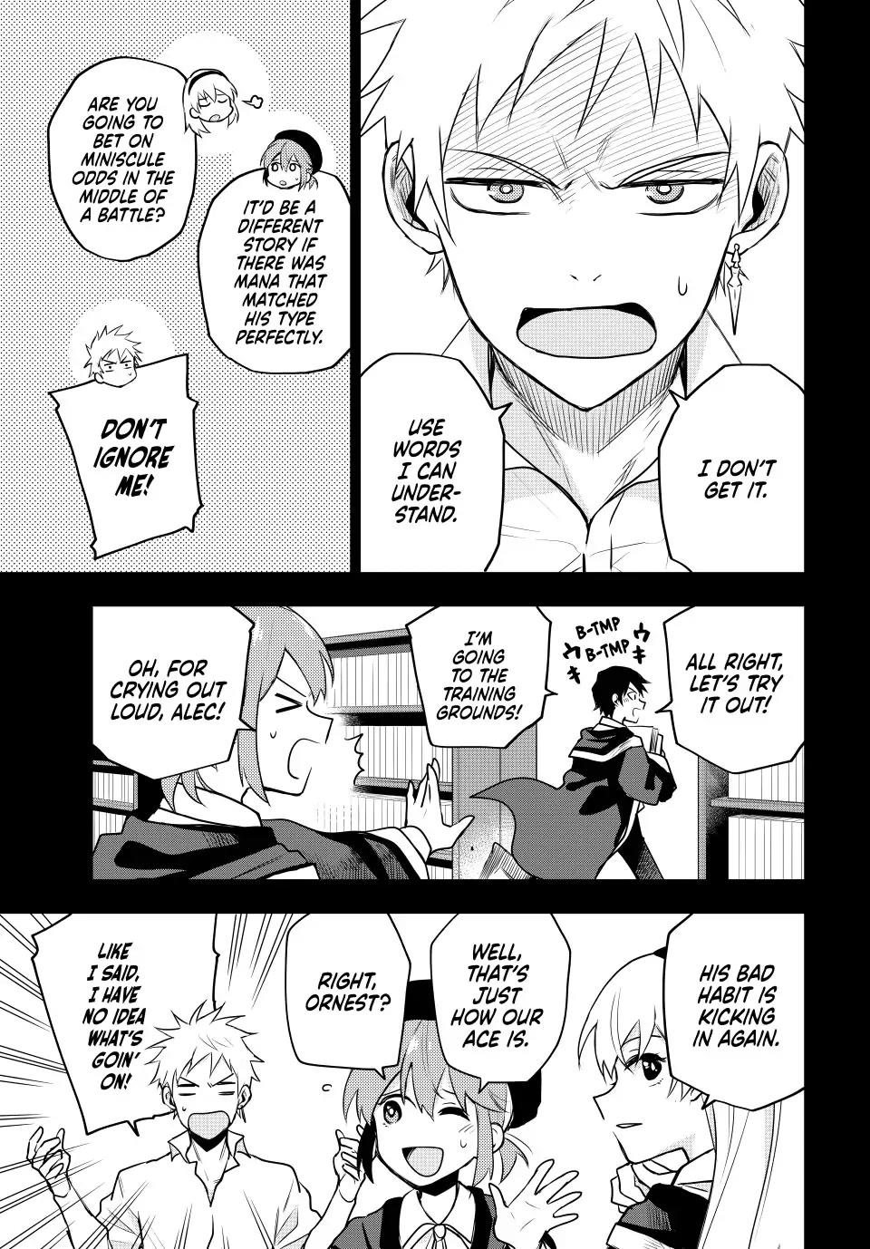 A Court Magician, Who Was Focused On Supportive Magic Because His Allies Were Too Weak, Aims To Become The Strongest After Being Banished Chapter 45 page 7 - Chapter 45: Limit Break