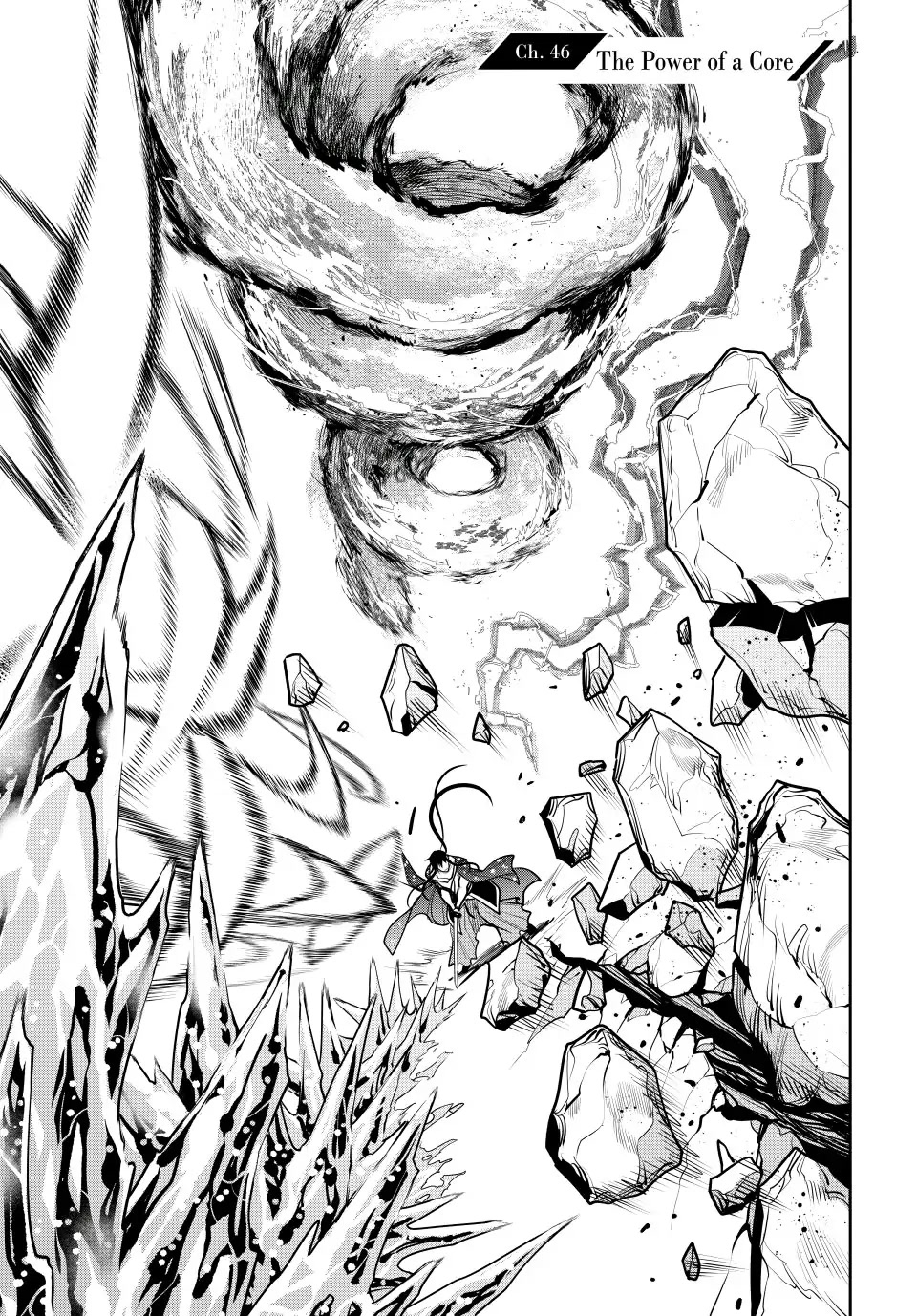 A Court Magician, Who Was Focused On Supportive Magic Because His Allies Were Too Weak, Aims To Become The Strongest After Being Banished Chapter 46 page 1 - Chapter 46: The Power of a Core