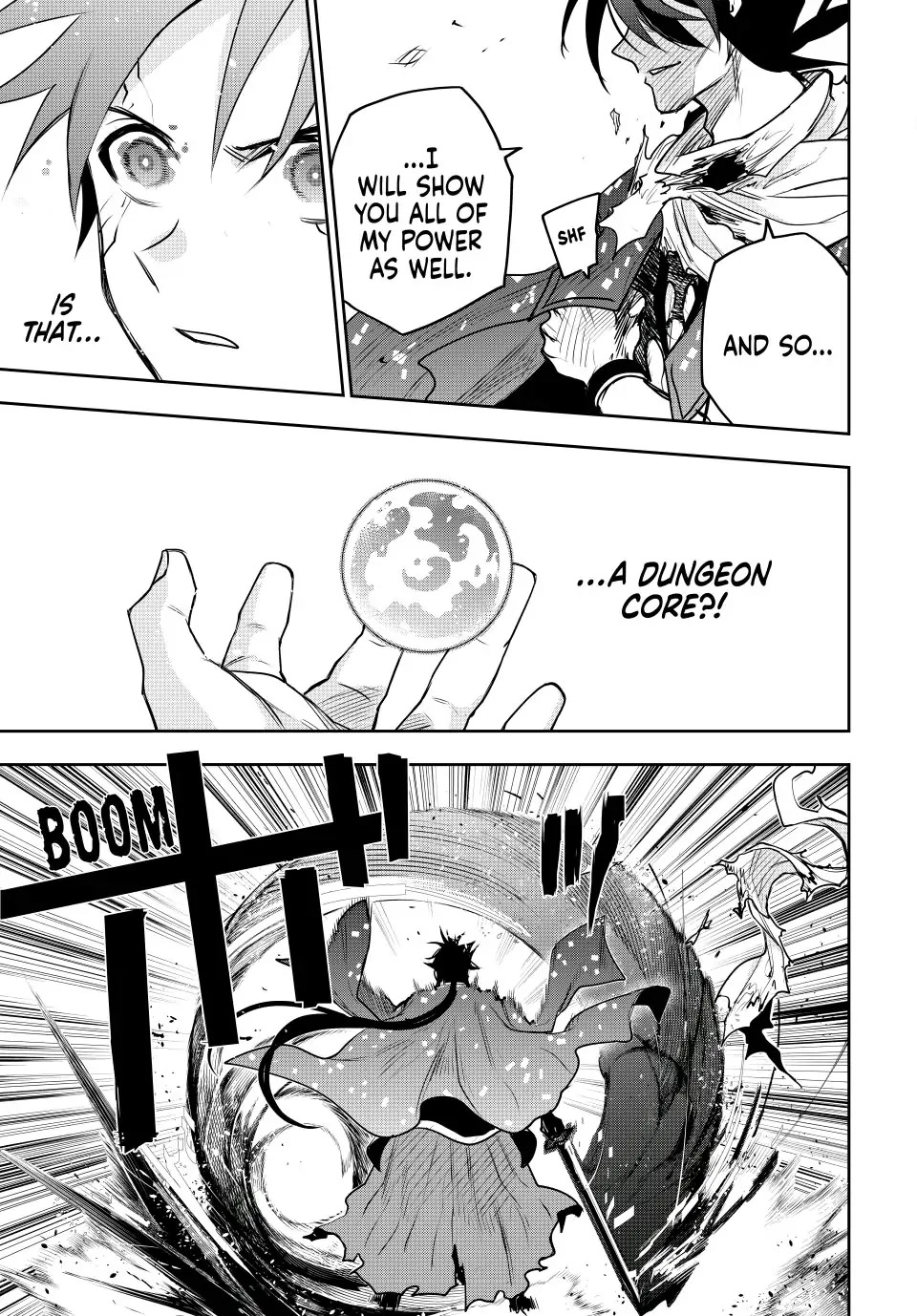 A Court Magician, Who Was Focused On Supportive Magic Because His Allies Were Too Weak, Aims To Become The Strongest After Being Banished Chapter 46 page 9 - Chapter 46: The Power of a Core