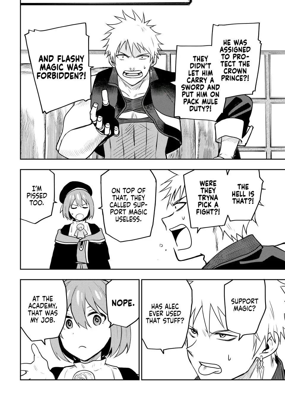 A Court Magician, Who Was Focused On Supportive Magic Because His Allies Were Too Weak, Aims To Become The Strongest After Being Banished Chapter 5 page 10 - Chapter 5: Court Magician