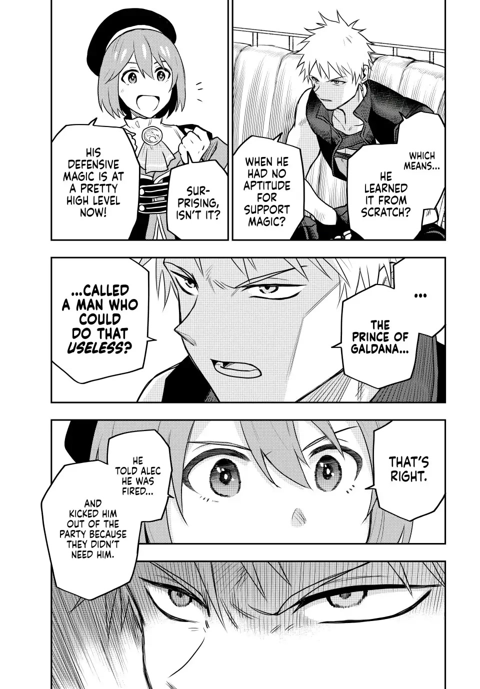 A Court Magician, Who Was Focused On Supportive Magic Because His Allies Were Too Weak, Aims To Become The Strongest After Being Banished Chapter 5 page 11 - Chapter 5: Court Magician