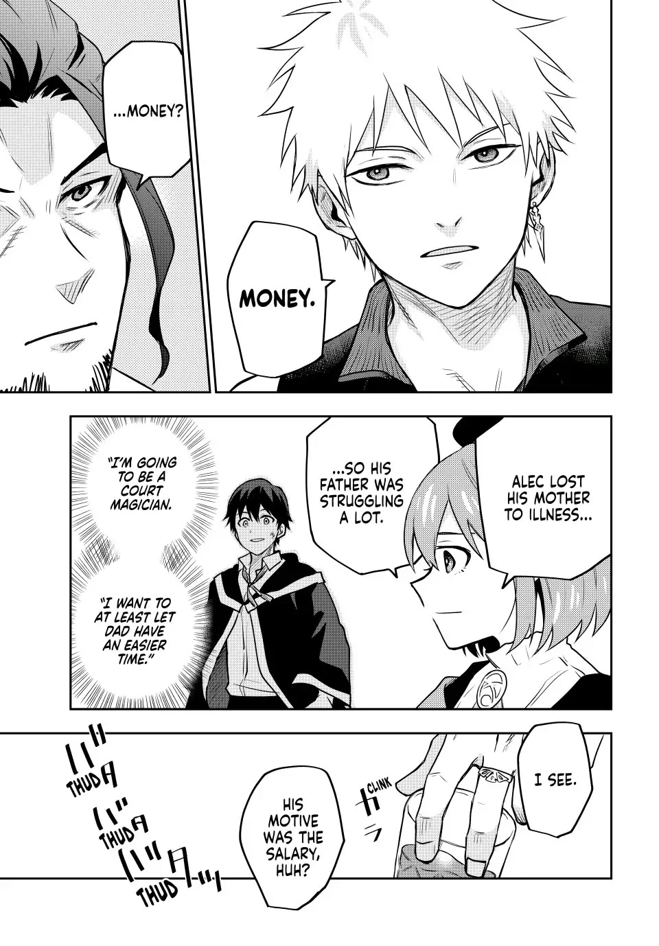 A Court Magician, Who Was Focused On Supportive Magic Because His Allies Were Too Weak, Aims To Become The Strongest After Being Banished Chapter 5 page 7 - Chapter 5: Court Magician