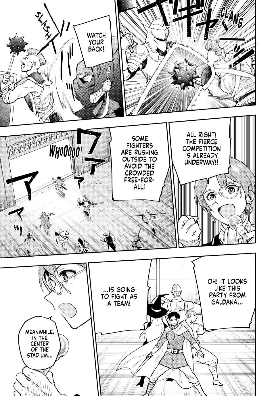 A Court Magician, Who Was Focused On Supportive Magic Because His Allies Were Too Weak, Aims To Become The Strongest After Being Banished Chapter 54 page 12 - Chapter 54: Battle Festival