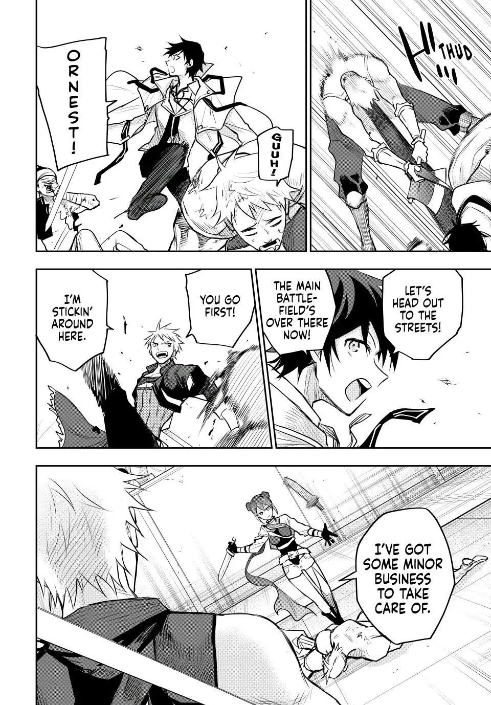 A Court Magician, Who Was Focused On Supportive Magic Because His Allies Were Too Weak, Aims To Become The Strongest After Being Banished Chapter 54 page 15 - Chapter 54: Battle Festival