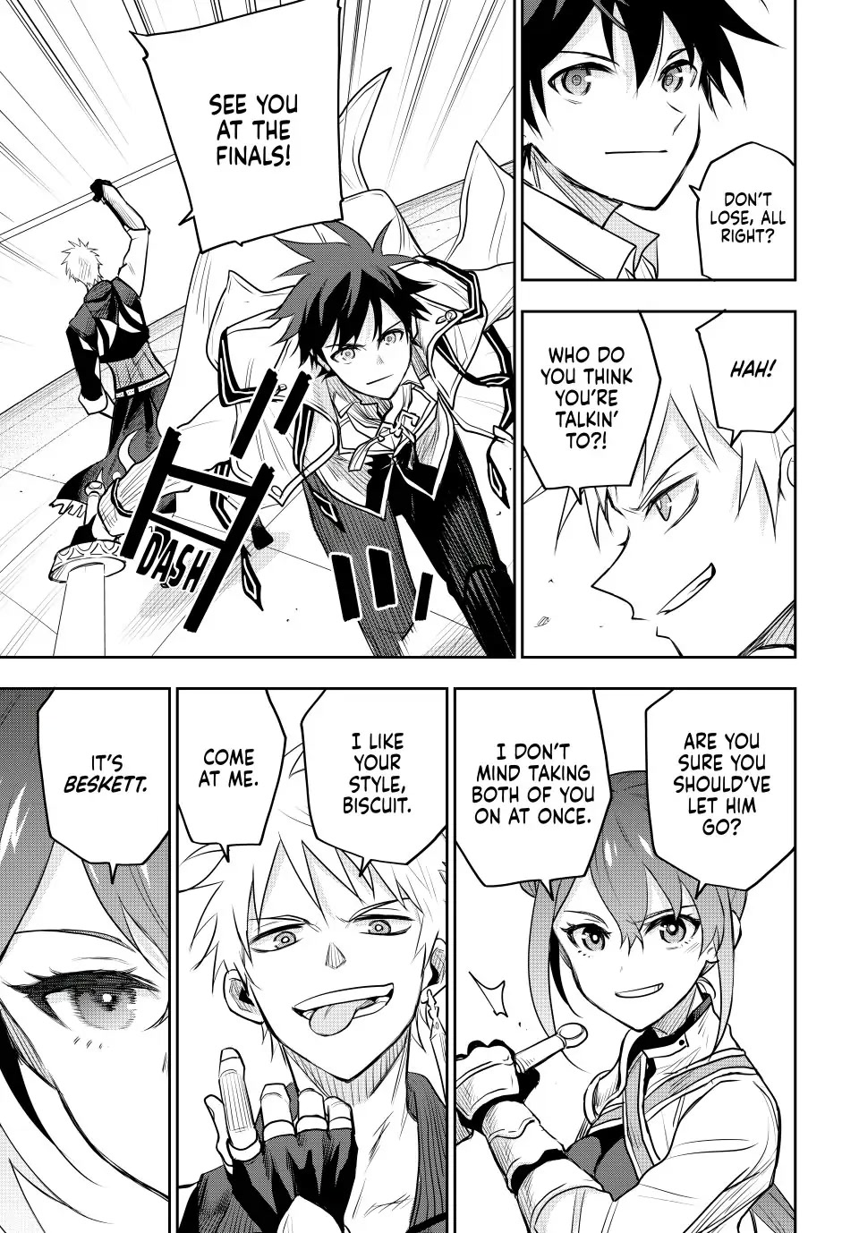 A Court Magician, Who Was Focused On Supportive Magic Because His Allies Were Too Weak, Aims To Become The Strongest After Being Banished Chapter 54 page 16 - Chapter 54: Battle Festival