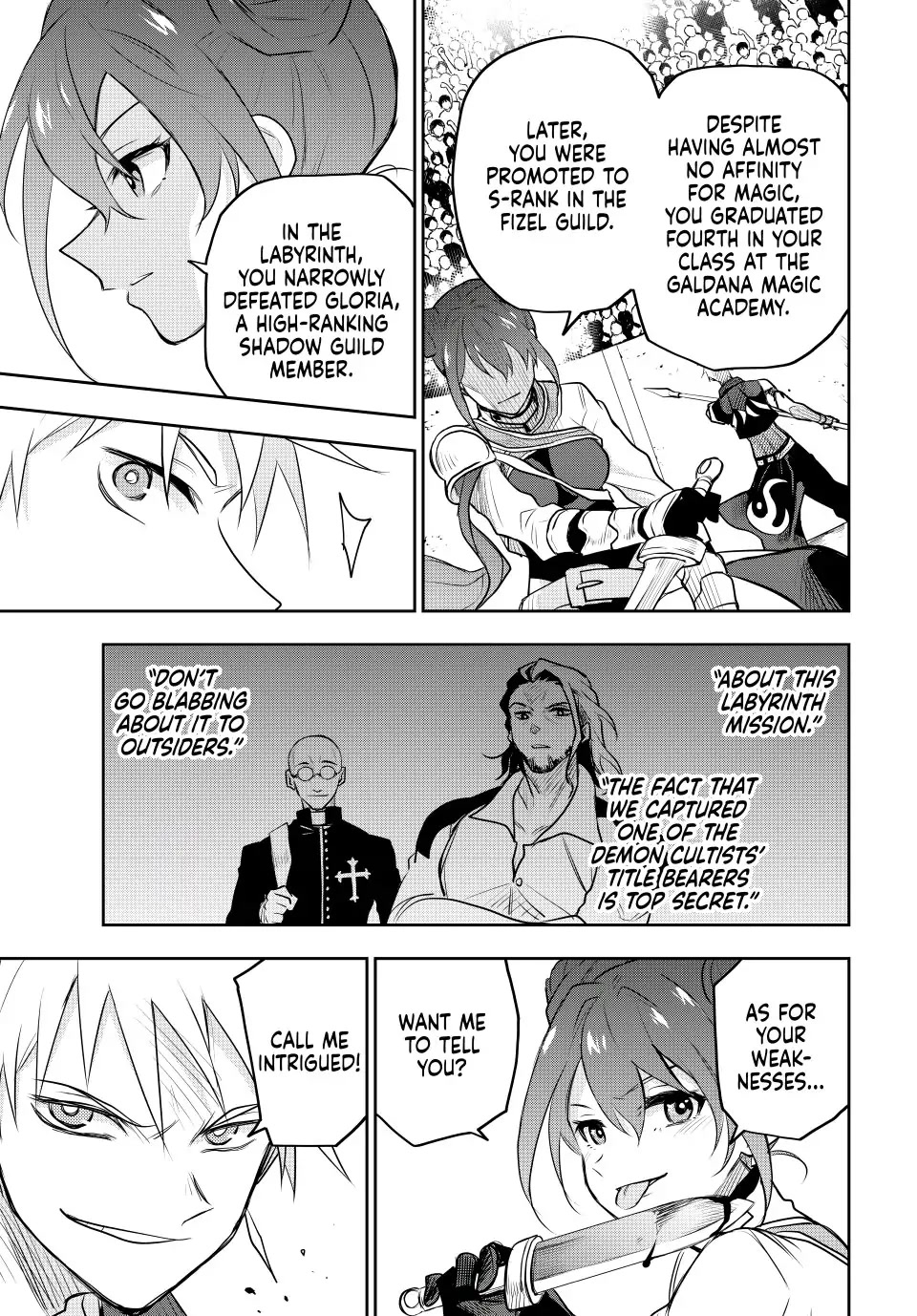 A Court Magician, Who Was Focused On Supportive Magic Because His Allies Were Too Weak, Aims To Become The Strongest After Being Banished Chapter 54 page 18 - Chapter 54: Battle Festival