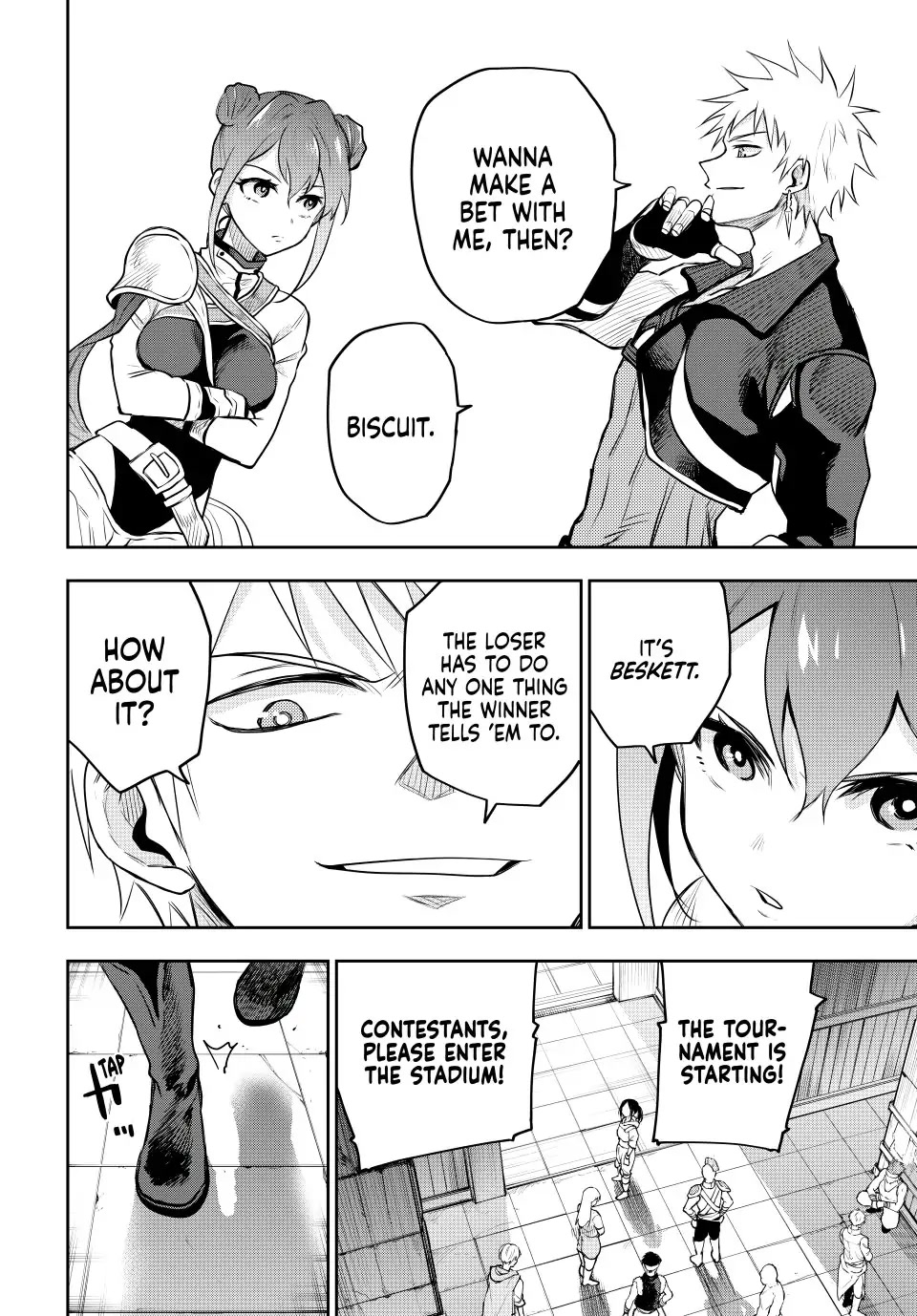 A Court Magician, Who Was Focused On Supportive Magic Because His Allies Were Too Weak, Aims To Become The Strongest After Being Banished Chapter 54 page 6 - Chapter 54: Battle Festival