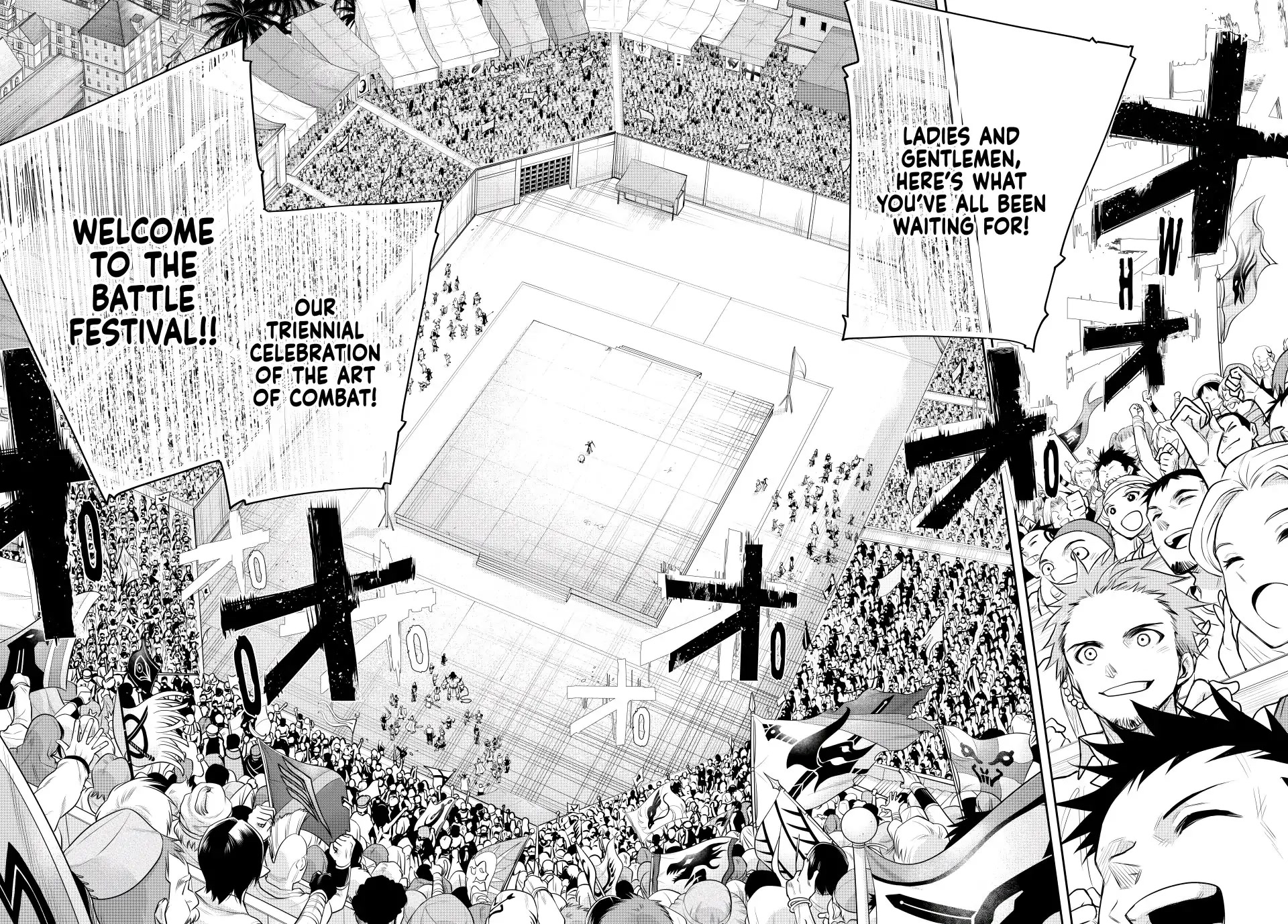 A Court Magician, Who Was Focused On Supportive Magic Because His Allies Were Too Weak, Aims To Become The Strongest After Being Banished Chapter 54 page 8 - Chapter 54: Battle Festival