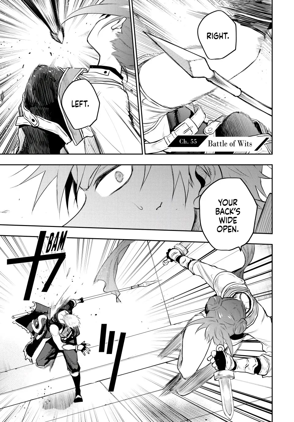 A Court Magician, Who Was Focused On Supportive Magic Because His Allies Were Too Weak, Aims To Become The Strongest After Being Banished Chapter 55 page 1 - Chapter 55: Battle of Wits