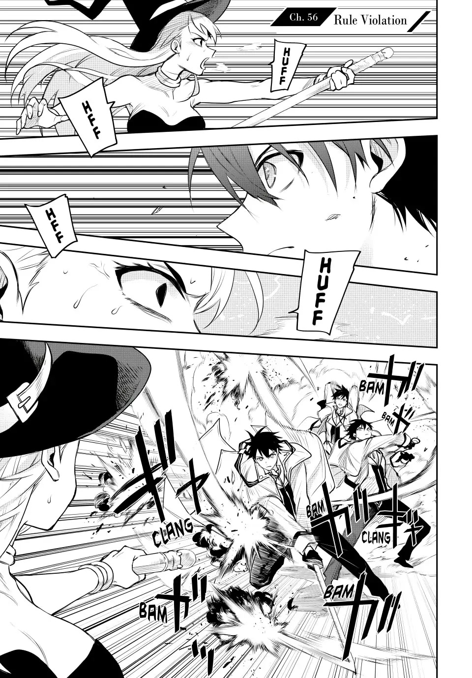 A Court Magician, Who Was Focused On Supportive Magic Because His Allies Were Too Weak, Aims To Become The Strongest After Being Banished Chapter 56 page 1 - Chapter 56: Rule Violation