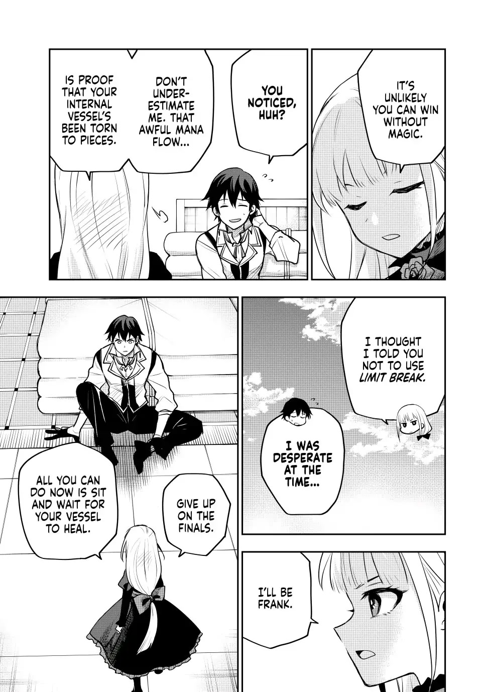 A Court Magician, Who Was Focused On Supportive Magic Because His Allies Were Too Weak, Aims To Become The Strongest After Being Banished Chapter 57 page 3 - Chapter 57: Make-up Exam