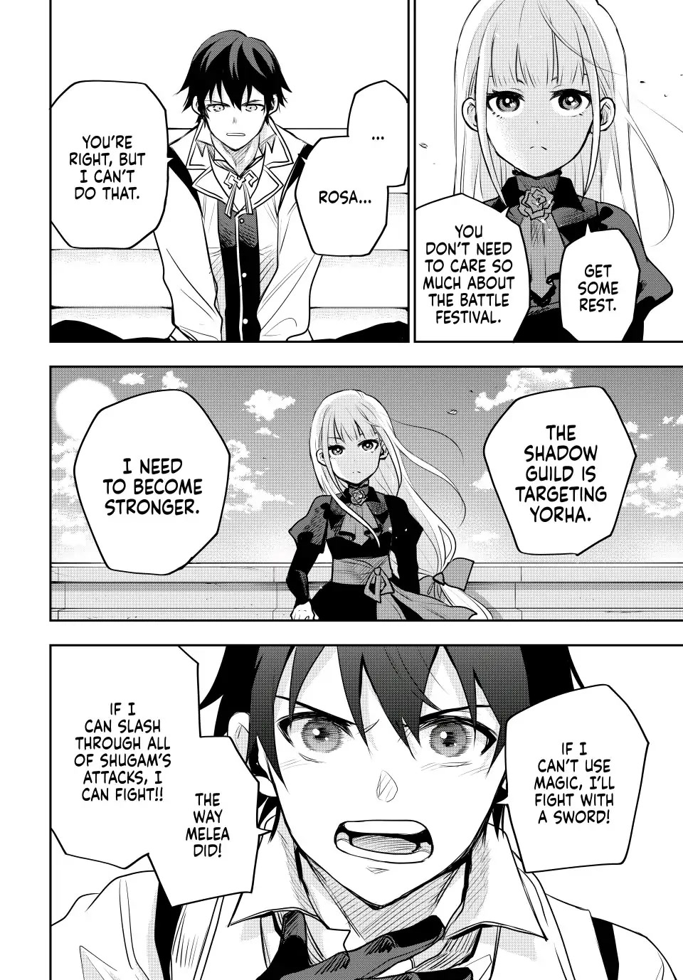 A Court Magician, Who Was Focused On Supportive Magic Because His Allies Were Too Weak, Aims To Become The Strongest After Being Banished Chapter 57 page 4 - Chapter 57: Make-up Exam