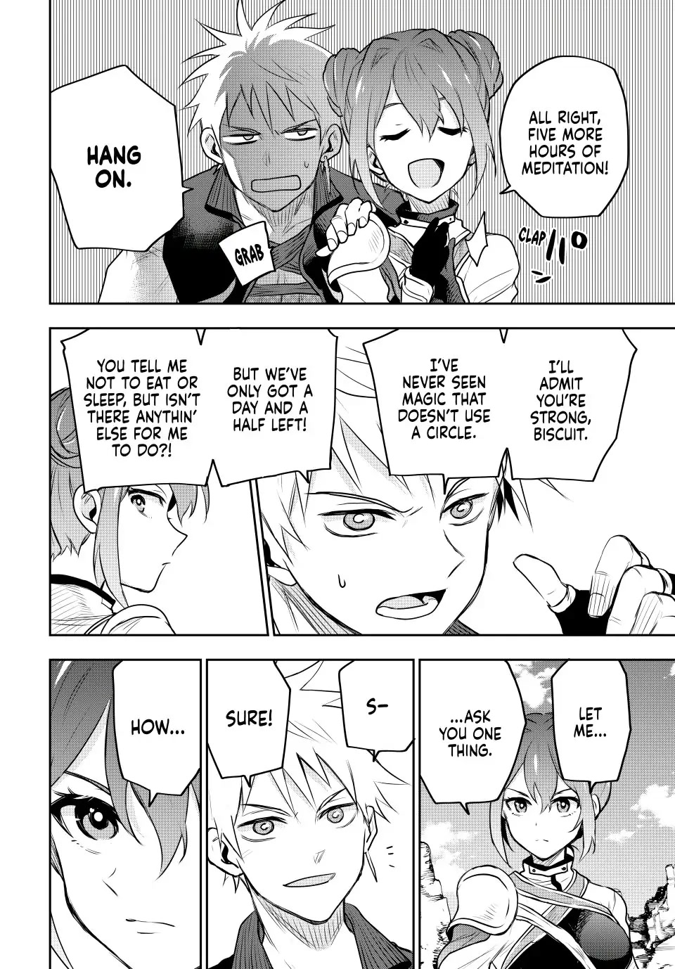 A Court Magician, Who Was Focused On Supportive Magic Because His Allies Were Too Weak, Aims To Become The Strongest After Being Banished Chapter 58 page 4 - Chapter 58: Chance Meeting