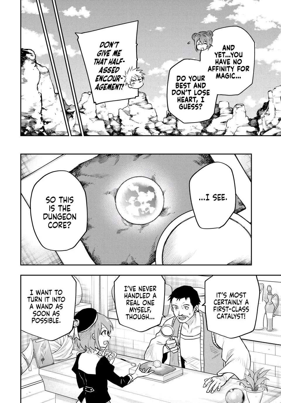 A Court Magician, Who Was Focused On Supportive Magic Because His Allies Were Too Weak, Aims To Become The Strongest After Being Banished Chapter 58 page 6 - Chapter 58: Chance Meeting
