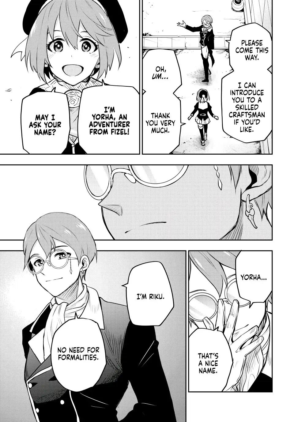A Court Magician, Who Was Focused On Supportive Magic Because His Allies Were Too Weak, Aims To Become The Strongest After Being Banished Chapter 58 page 9 - Chapter 58: Chance Meeting