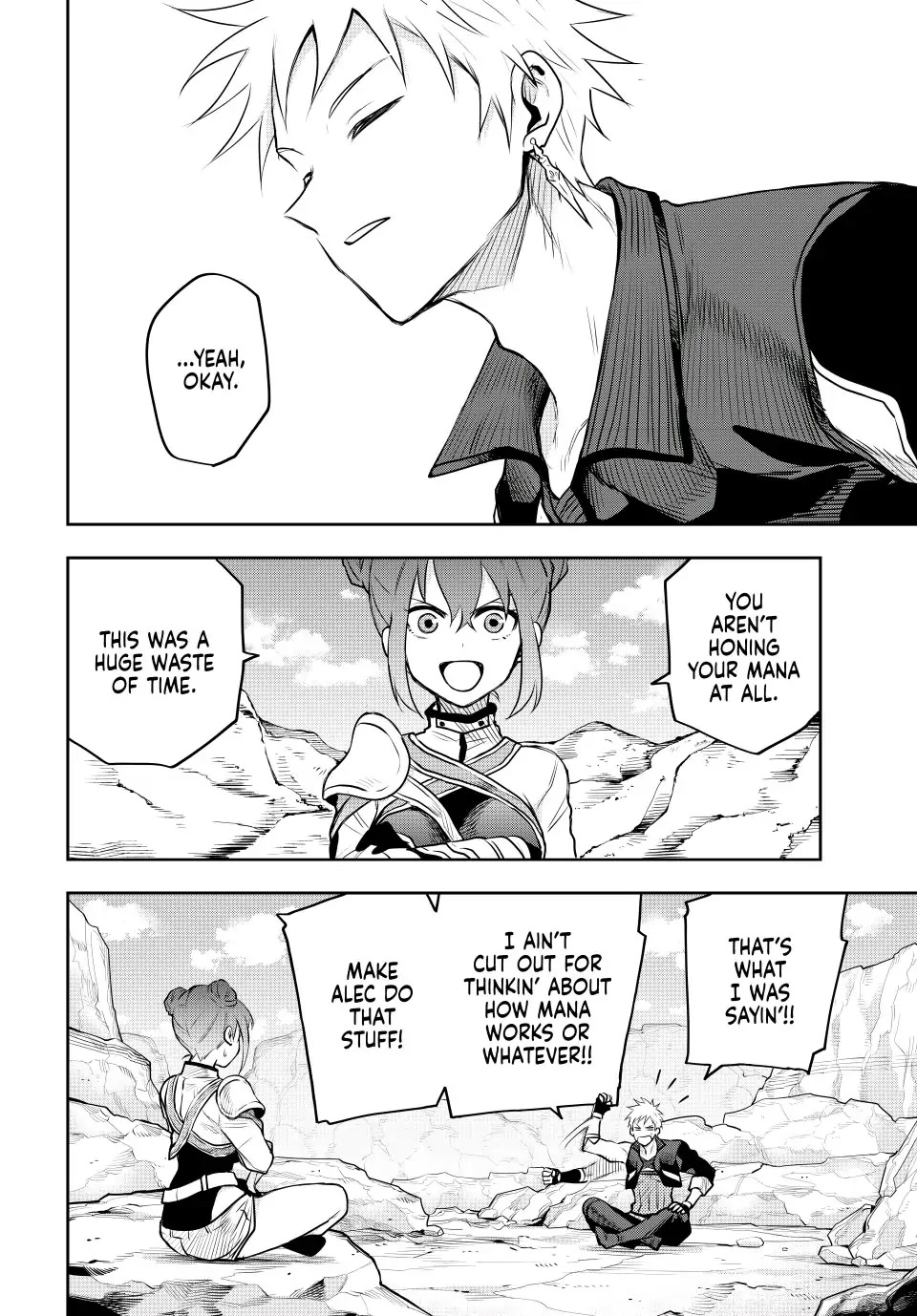 A Court Magician, Who Was Focused On Supportive Magic Because His Allies Were Too Weak, Aims To Become The Strongest After Being Banished Chapter 59 page 12 - Chapter 59: Mana