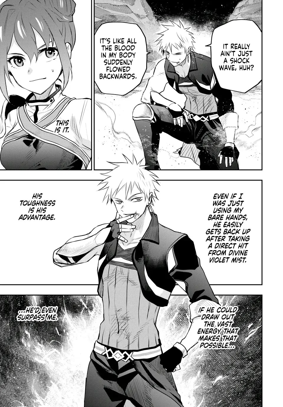 A Court Magician, Who Was Focused On Supportive Magic Because His Allies Were Too Weak, Aims To Become The Strongest After Being Banished Chapter 59 page 17 - Chapter 59: Mana