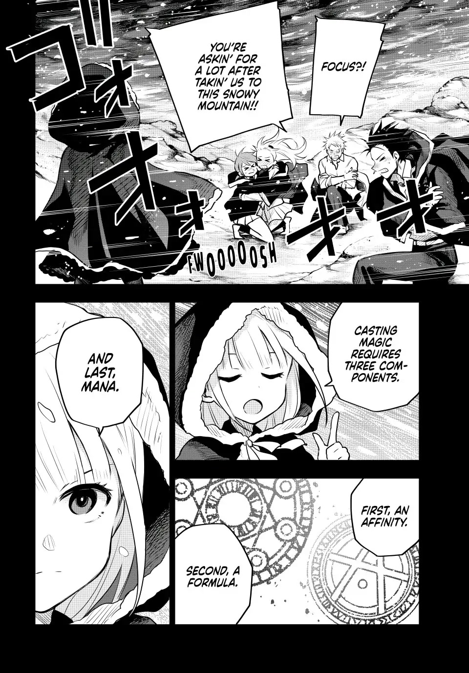 A Court Magician, Who Was Focused On Supportive Magic Because His Allies Were Too Weak, Aims To Become The Strongest After Being Banished Chapter 59 page 8 - Chapter 59: Mana