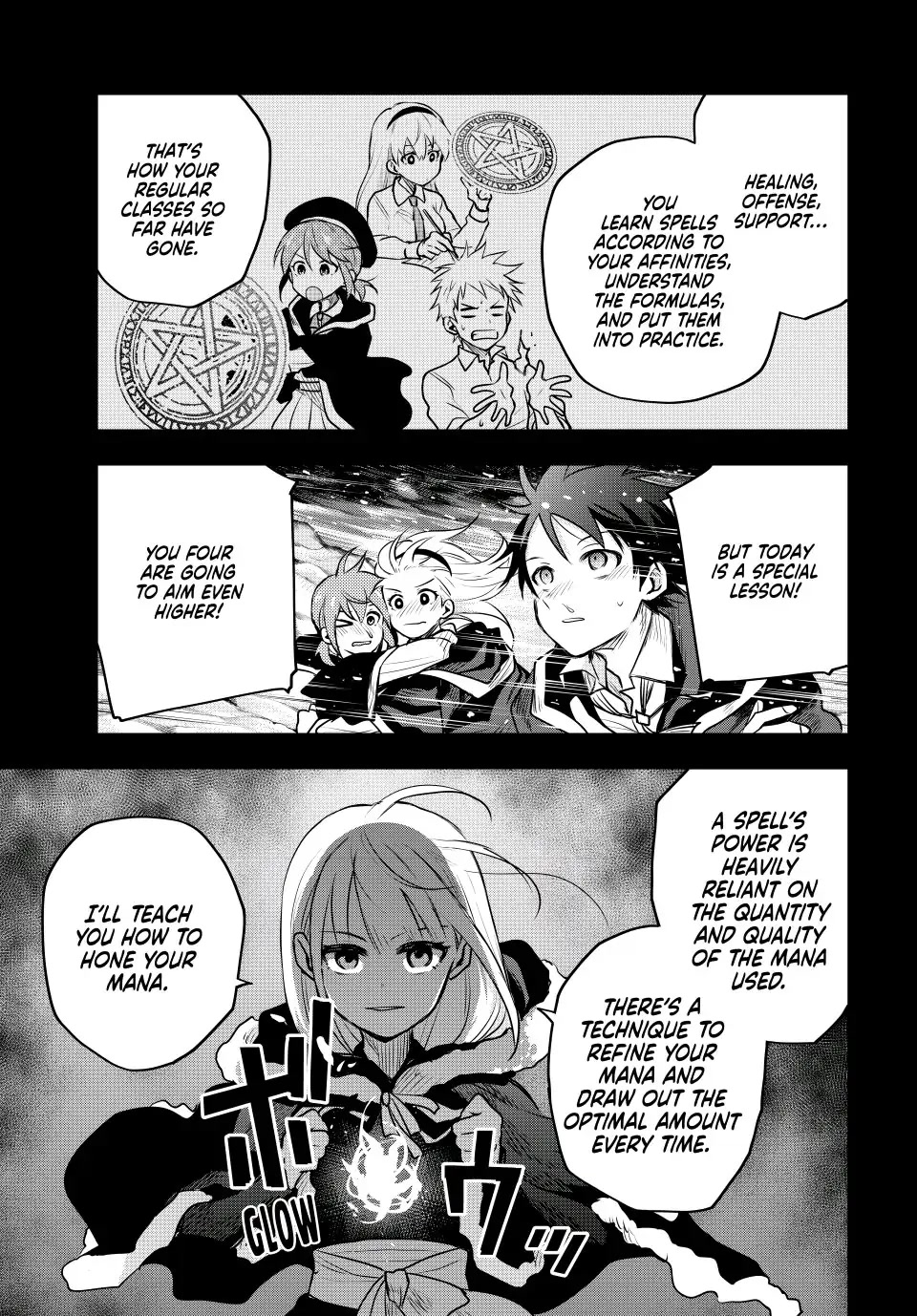 A Court Magician, Who Was Focused On Supportive Magic Because His Allies Were Too Weak, Aims To Become The Strongest After Being Banished Chapter 59 page 9 - Chapter 59: Mana