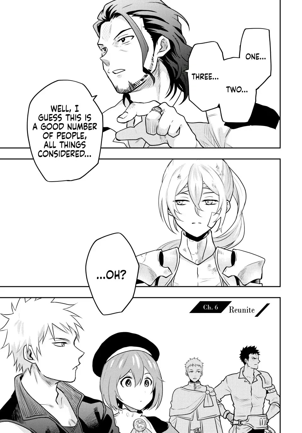 A Court Magician, Who Was Focused On Supportive Magic Because His Allies Were Too Weak, Aims To Become The Strongest After Being Banished Chapter 6 page 1 - Chapter 6: Reunite