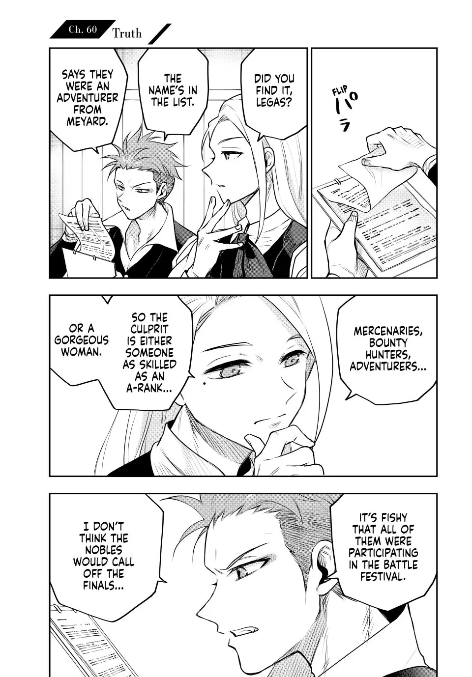 A Court Magician, Who Was Focused On Supportive Magic Because His Allies Were Too Weak, Aims To Become The Strongest After Being Banished Chapter 60 page 1 - Chapter 60: Truth