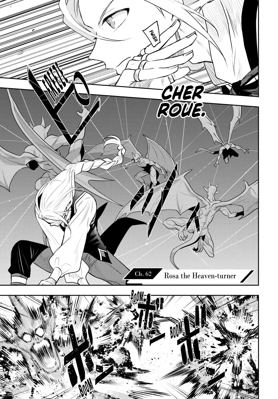 A Court Magician, Who Was Focused On Supportive Magic Because His Allies Were Too Weak, Aims To Become The Strongest After Being Banished Chapter 62 page 1 - Chapter 62: Rosa the Heaven-turner