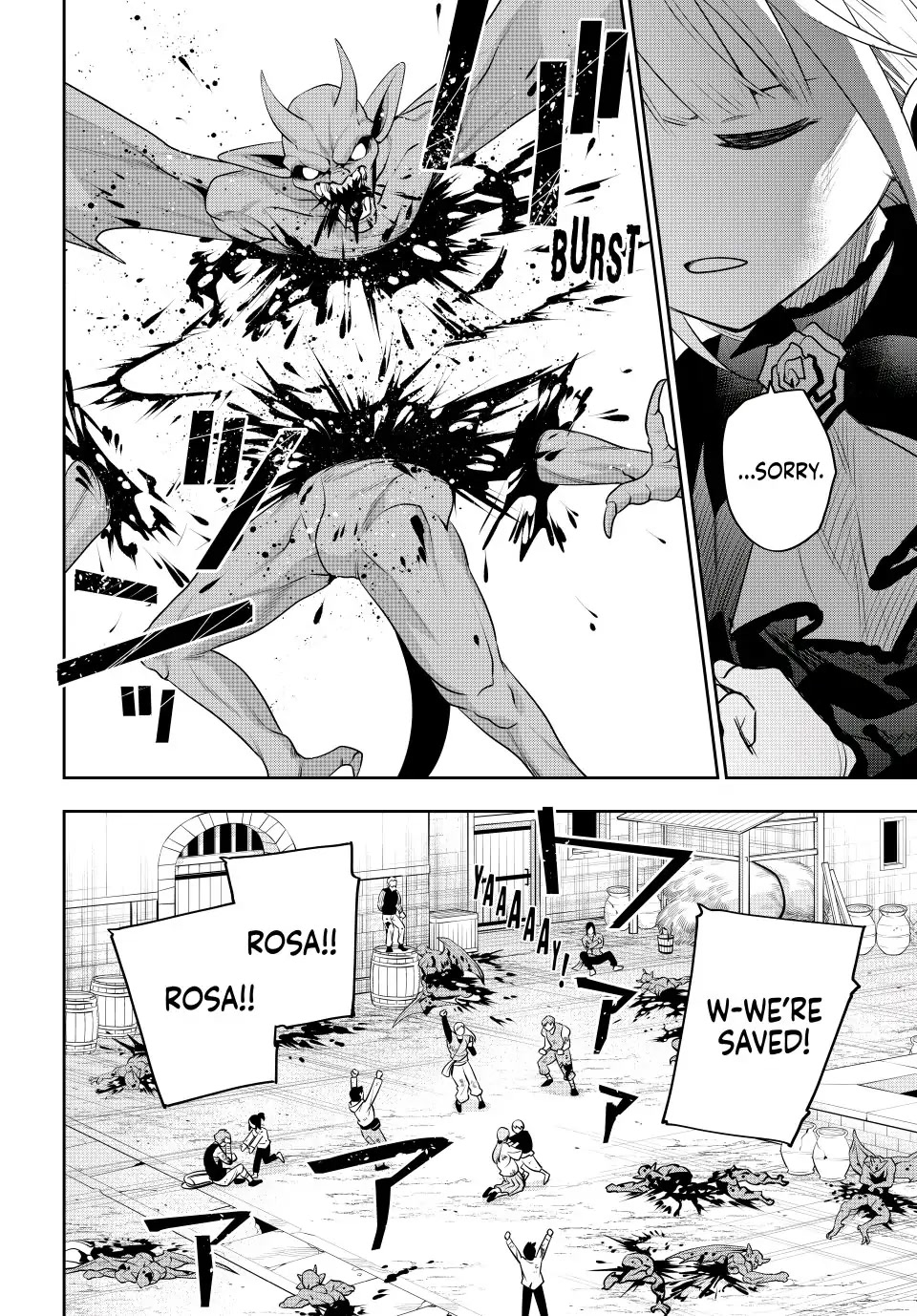A Court Magician, Who Was Focused On Supportive Magic Because His Allies Were Too Weak, Aims To Become The Strongest After Being Banished Chapter 62 page 6 - Chapter 62: Rosa the Heaven-turner