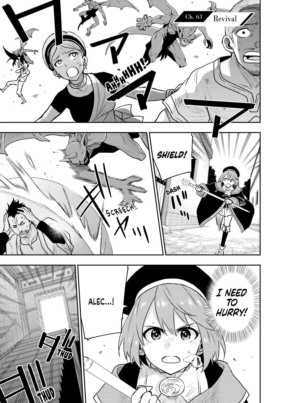 A Court Magician, Who Was Focused On Supportive Magic Because His Allies Were Too Weak, Aims To Become The Strongest After Being Banished Chapter 63 page 1 - Chapter 63: Revival