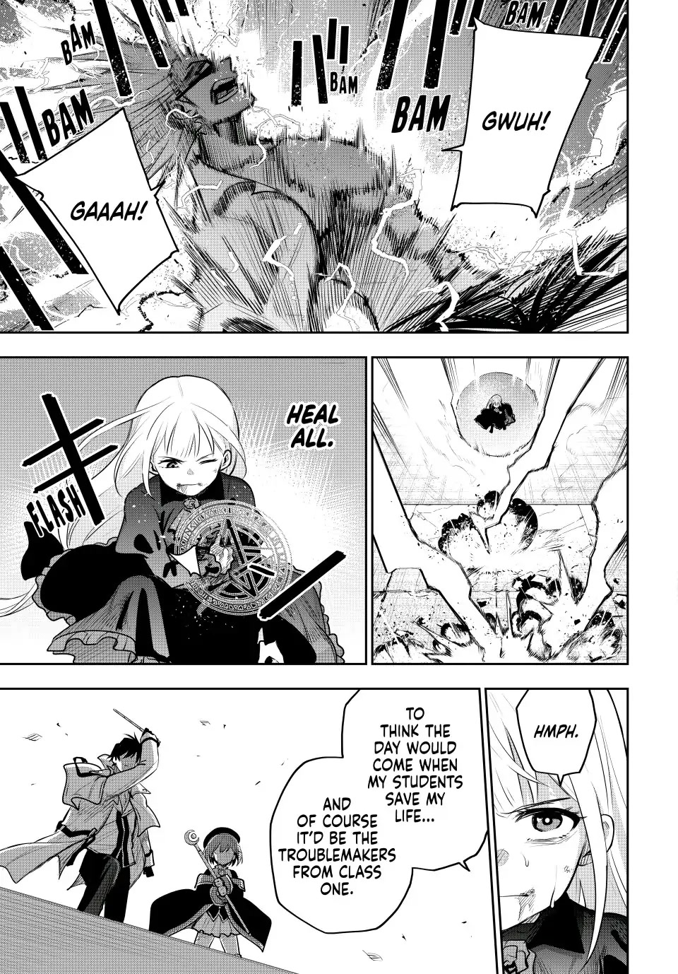 A Court Magician, Who Was Focused On Supportive Magic Because His Allies Were Too Weak, Aims To Become The Strongest After Being Banished Chapter 63 page 7 - Chapter 63: Revival