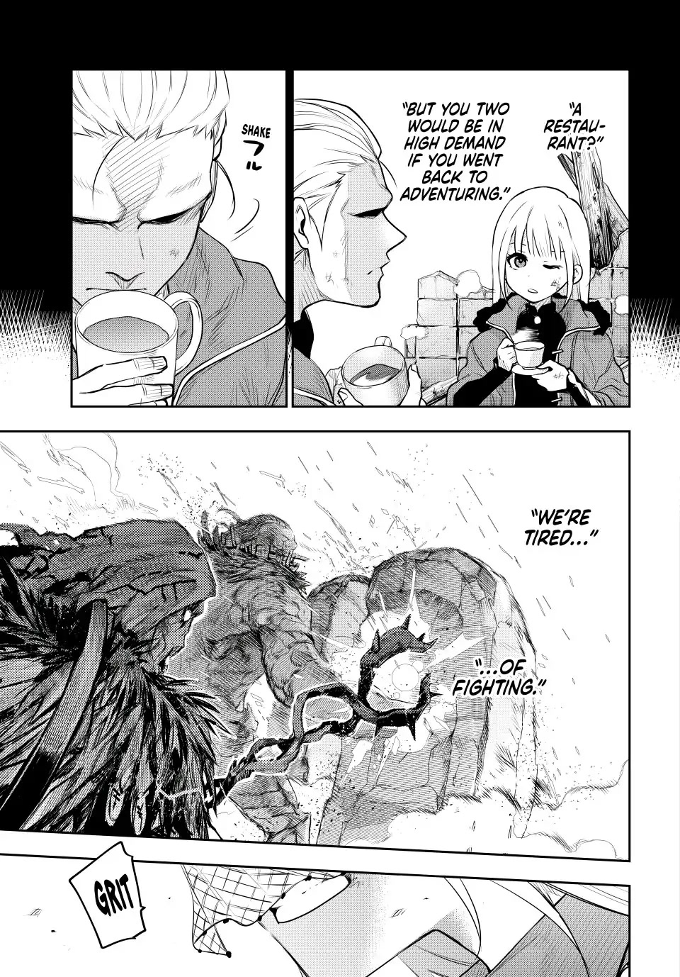 A Court Magician, Who Was Focused On Supportive Magic Because His Allies Were Too Weak, Aims To Become The Strongest After Being Banished Chapter 66 page 11 - Chapter 66: Comrades in Arms and Old Wounds