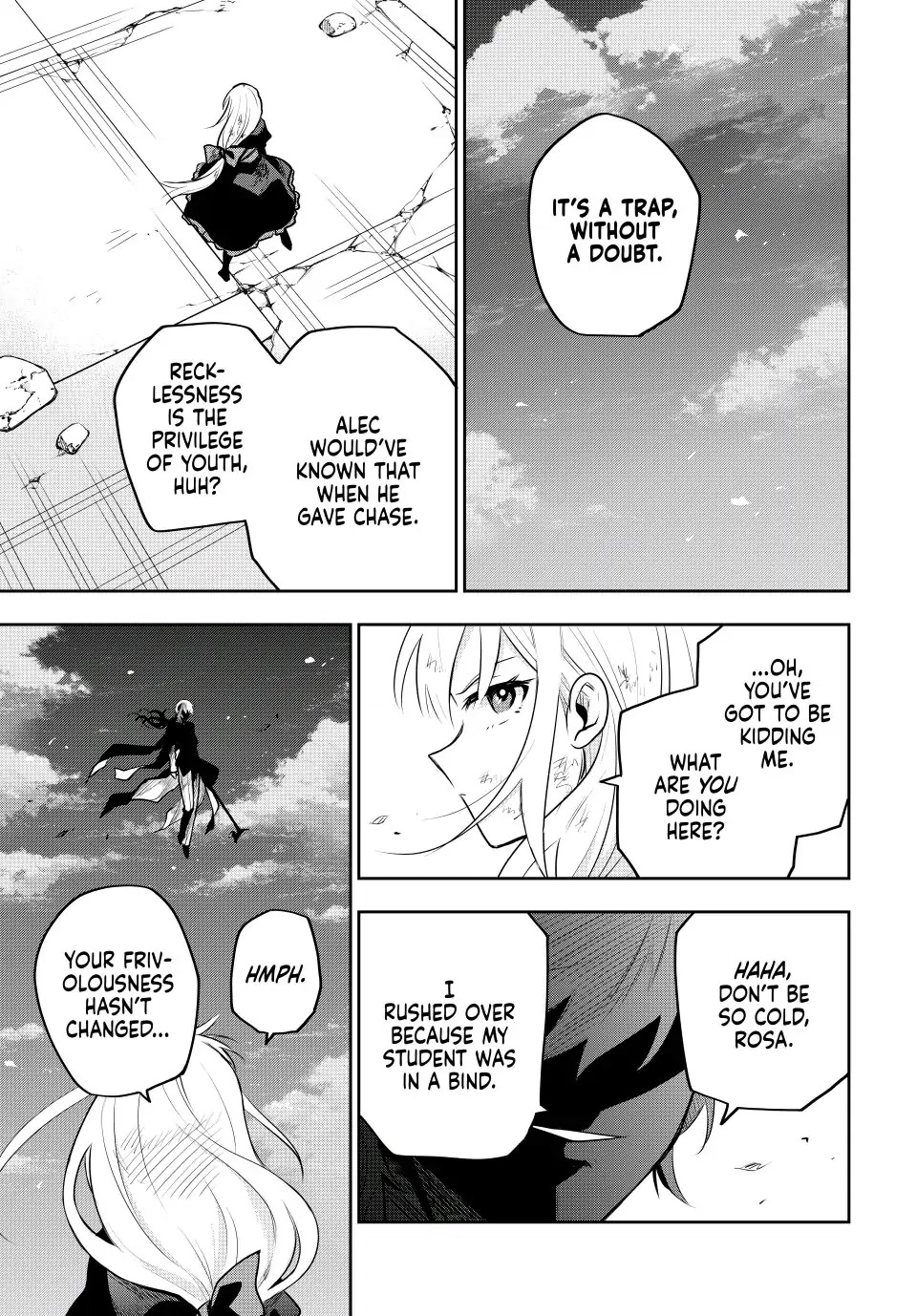 A Court Magician, Who Was Focused On Supportive Magic Because His Allies Were Too Weak, Aims To Become The Strongest After Being Banished Chapter 68 page 7 - Chapter 68: Caveal