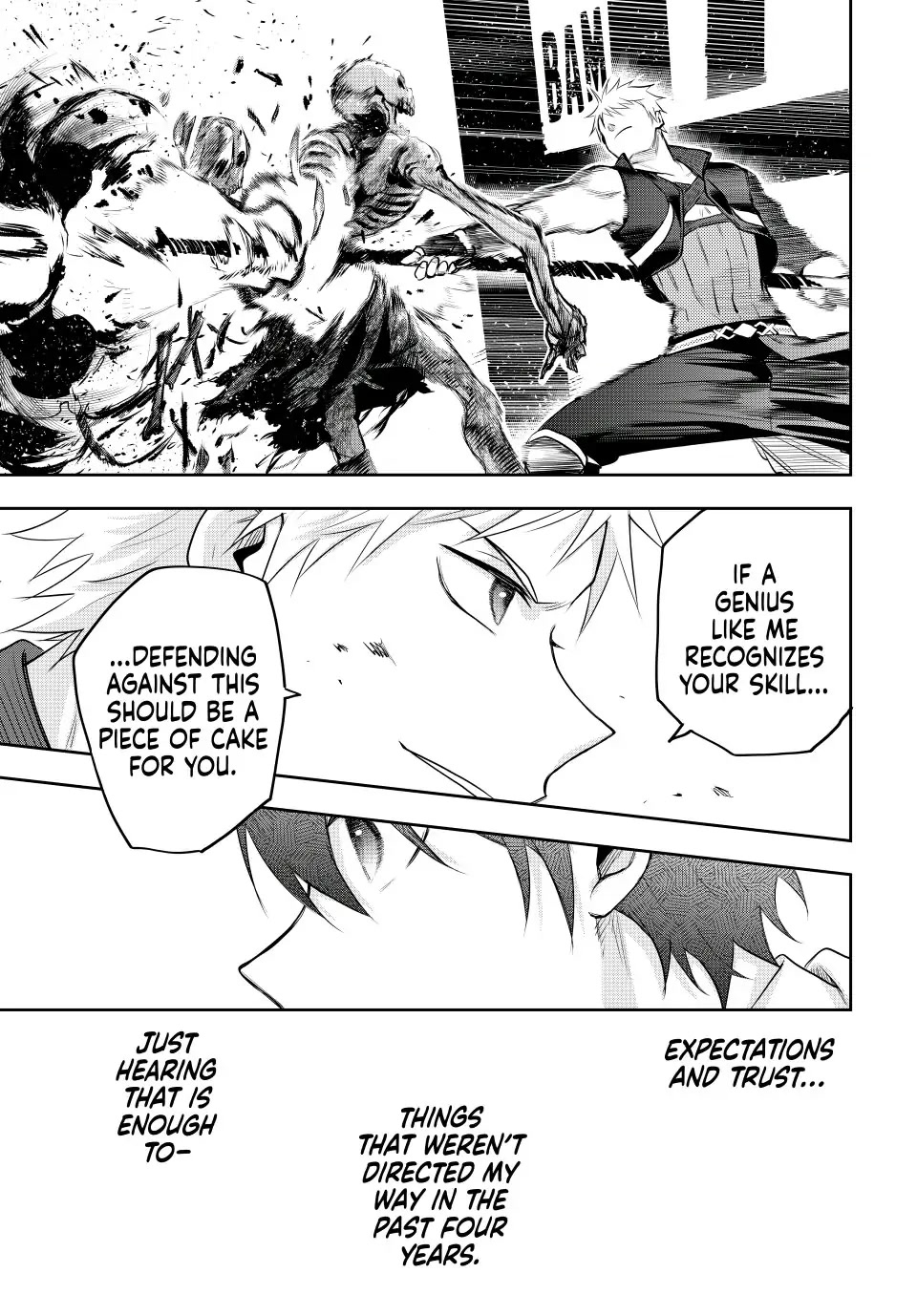 A Court Magician, Who Was Focused On Supportive Magic Because His Allies Were Too Weak, Aims To Become The Strongest After Being Banished Chapter 7 page 13 - Chapter 7: Invisible Enemy